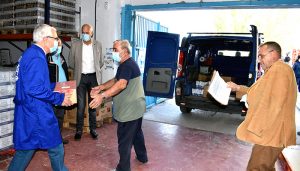 Cuenca inicia la segunda fase de distribución de alimentos a personas desfavorecidas, dentro del Programa de Ayuda Alimentaria 2021