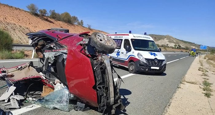 Detenido el conductor de una ambulancia como presunto autor de un homicidio por imprudencia en el accidente de la A-40