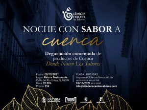 ‘Donde nacen los Sabores’ organiza una degustación de alimentos y bebidas el próximo viernes