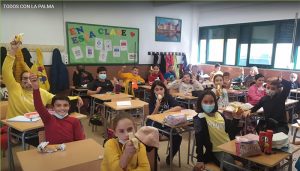 El CEIP Santa Ana de Cuenca muestra su apoyo a «La Palma» con un audiovisual