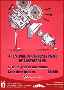El festival de cortometrajes «CortoEspaña» vuelve a Cabanillas en su novena edición