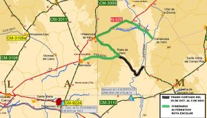 El Gobierno regional inicia este lunes los trabajos de mejora de la CM-3009 en La Alberca de Záncara y Villaescusa de Haro