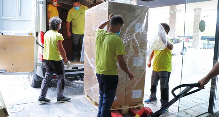 El Gobierno regional supera los 52,5 millones de artículos de protección enviados a los centros sanitarios desde el inicio de la pandemia