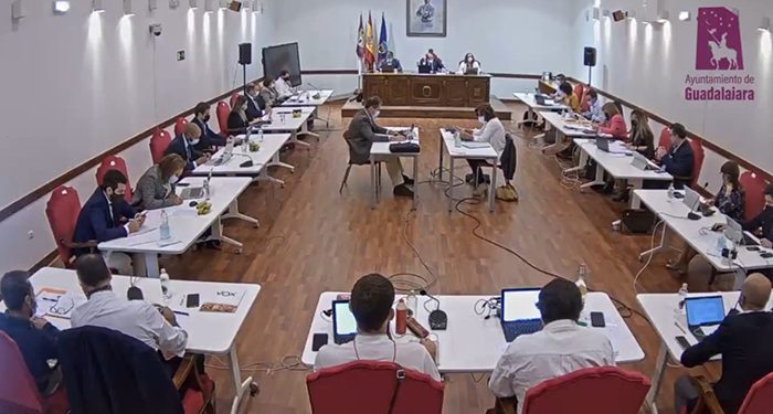 El PP en el Ayuntamiento de Guadalajara critica que PSOE y Ciudadanos vuelven a rechazar sus propuestas para mejorar la seguridad e impulsar la cultura en la ciudad