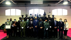 El reconocimiento a la labor de la Policía Nacional durante la pandemia protagoniza el acto institucional con motivo del día del patrón en Cuenca