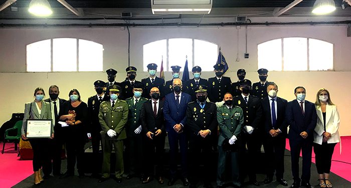 El reconocimiento a la labor de la Policía Nacional durante la pandemia protagoniza el acto institucional con motivo del día del patrón en Cuenca