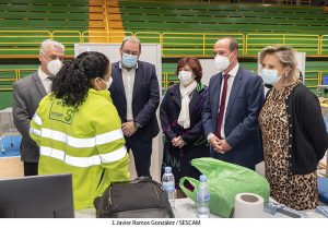 El Servicio de Vacunación Centralizada del Polideportivo San José cierra sus puertas tras administrar más de 190.000 dosis de vacuna contra el COVID19