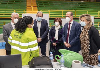 El Servicio de Vacunación Centralizada del Polideportivo San José cierra sus puertas tras administrar más de 190.000 dosis de vacuna contra el COVID19
