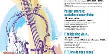 Este jueves comienza la ‘Temporada de Música Antigua’, un nuevo ciclo cultural de la programación de ‘Escenarios de Otoño’