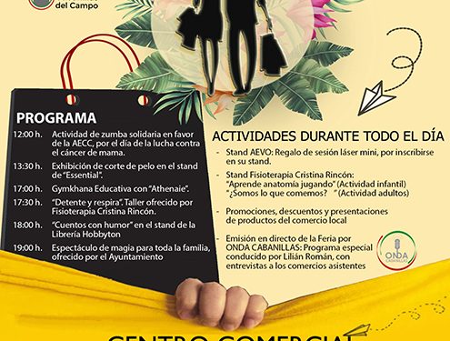 Esta vez sí... Un total de 13 de establecimientos participan en la Feria del Comercio de Cabanillas el 17 de octubre