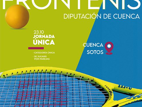Este sábado se juega el XIII Circuito de Frontenis Diputación de Cuenca
