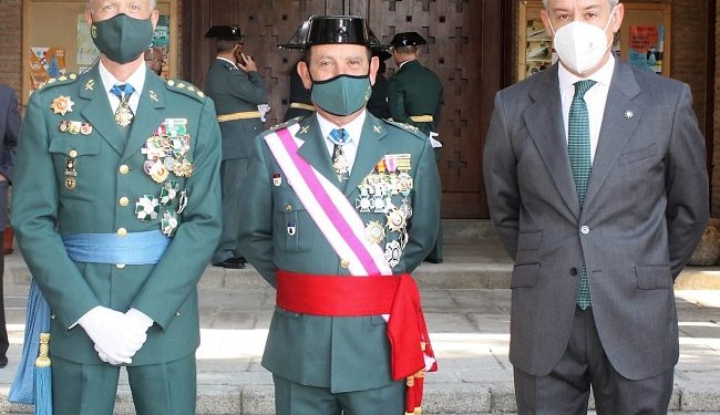 Eurocaja Rural acompaña y felicita a la Guardia Civil el día de su patrona