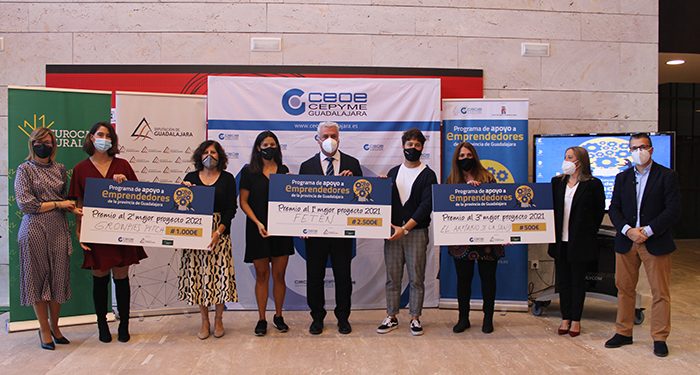 Fetén gana la cuarta edición del Programa de Apoyo a Emprendedores de Guadalajara de CEOE-Cepyme Guadalajara y la Diputación provincial