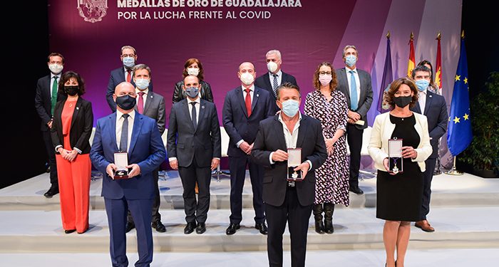 Guadalajara rinde un emotivo y merecido homenaje “a las personas que resultaron ser clave en la lucha contra el coronavirus”