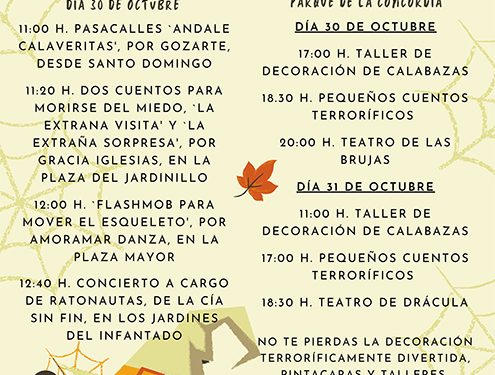 Halloween llega este año a Guadalajara con un gran campo de calabazas en La Concordia, cuentos terroríficos, teatro y baile en el casco histórico 1 Halloween llega este año a Guadalajara con un gran campo de calabazas en La Concordia, cuentos terroríficos, teatro y baile en el casco histórico