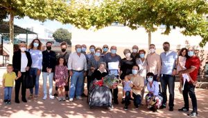 Homenaje a la centenaria Dolores de la Hoz, memoria viva de Cabanillas del Campo