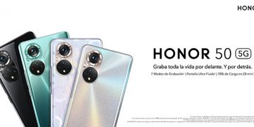HONOR lanza oficialmente la serie HONOR 50 y presenta HiHonor, su tienda online con imagen renovada