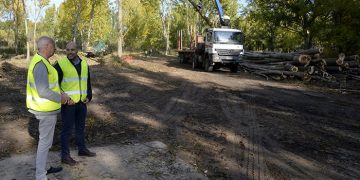La CHJ lo constata son eficaces las obras para reducir el riesgo de inundación en la zona urbana de Cuenca situada en la confluencia de los ríos Júcar y Moscas