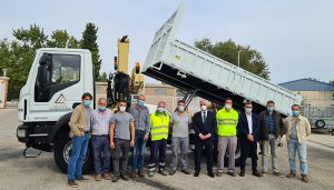 La Diputación de Guadalajara incorpora dos nuevos camiones al servicio de Centros Comarcales