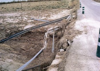 La Diputación de Guadalajara invierte 85.000 euros en reparar daños de la DANA en la carretera GU-249 (Illana-Almoguera)