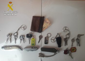 La Guardia Civil detiene en Sisante a una persona por un delito de robo en un domicilio estando sus propietarios dentro