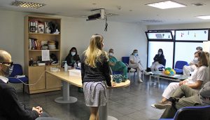 La ONCE forma a los profesionales del Servicio de Oftalmología del Hospital de Guadalajara