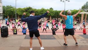La Plaza del Pueblo de Cabanillas acogerá una «masterclass» solidaria de zumba a beneficio de la AECC