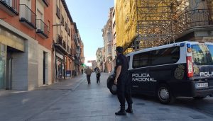 La Policía Nacional detiene en Guadalajara a un joven por agredir con un machete a otro durante las fiestas de Torija