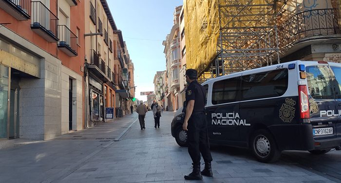 La Policía Nacional detiene en Guadalajara a un joven por agredir con un machete a otro durante las fiestas de Torija