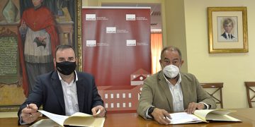La UCLM y Drone Hopper formalizan su colaboración con la firma de un convenio marco