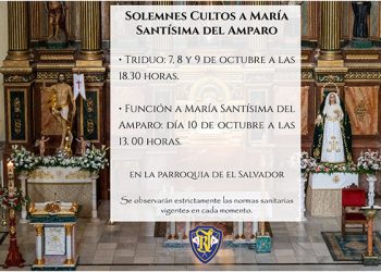 La V. H. del Resucitado celebra por primera vez en su historia cultos dedicados expresamente a María Stma. del Amparo