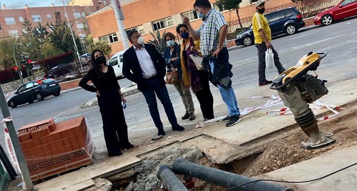 Las obras de renovación de las redes de saneamiento y agua que se están ejecutando en La Paz finalizarán en noviembre 1 Las obras de renovación de las redes de saneamiento y agua que se están ejecutando en La Paz finalizarán en noviembre