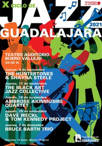 Lo mejor del jazz internacional podrá disfrutarse desde el próximo 4 de noviembre en el Teatro Buero Vallejo