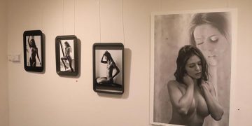 Los desnudos de Bastida inundan la Casa de la Cultura de Cabanillas