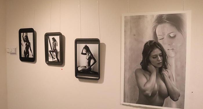 Los desnudos de Bastida inundan la Casa de la Cultura de Cabanillas 1 Los desnudos de Bastida inundan la Casa de la Cultura de Cabanillas