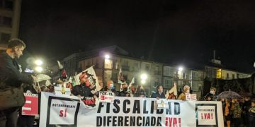 Un total de 5000 sorianos reclaman con Soria Ya, Teruel Existe y Cuenca Ahora, la implantación de las ayudas a empresas autorizadas por la UE