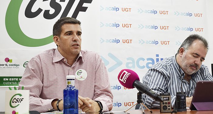 Movilización nacional de CSIF y ACAIP-UGT en Cuenca para exigir la aprobación de la Ley de Función Pública penitenciaria
