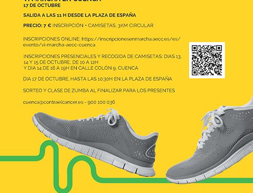 Nueva edición de “En marcha contra el cáncer” en Cuenca