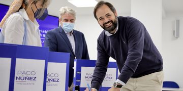Núñez recibe un “apoyo masivo” a su candidatura con más de 8.000 avales “desde todos los puntos de la región”