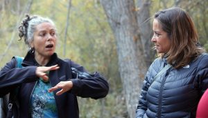 Olga Villanueva junto a Gemma de Sentir el Alto Tajo