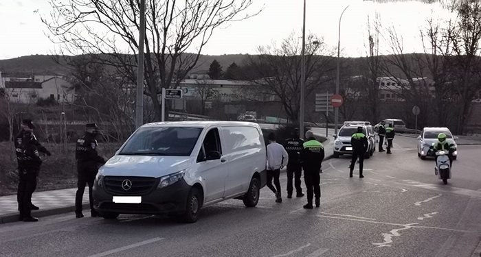 Policía Local de Cuenca y Agentes de Movilidad efectúan controles en camiones y autobuses esta semana