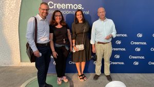 Roldán “En la Convención de Valencia pudimos escuchar al futuro presidente de España, Pablo Casado”