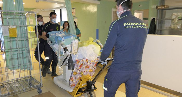 Sanidad reconoce como buena práctica de seguridad del paciente algo que hizo el Hospital de Guadalajara durante la pandemia 1 Sanidad reconoce como buena práctica de seguridad del paciente el traslado del paritorio, Obstetricia y Pediatría del Hospital de Guadalajara durante la pandemia