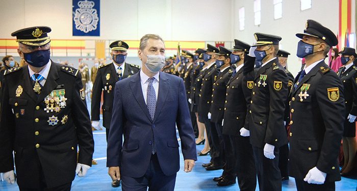 Tierraseca agradece a la Policía Nacional que Castilla-La Mancha sea una de las Comunidades Autónomas más seguras de España