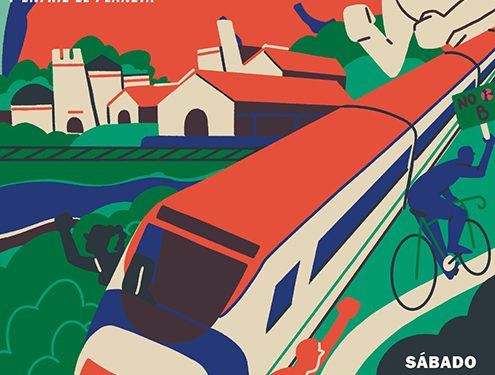 Una ruta ciclista en defensa del ferrocarril convencional pasara este fin de semana por Sigüenza y Jadraque