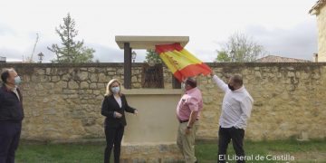 Vídeo en Poyatos. Monumento a las víctimas del Covid y Alcarria String