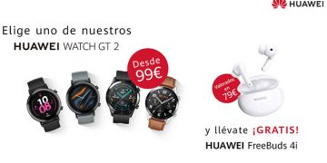Vuelve a tu rutina deportiva con la Serie Huawei Watch GT 2, ahora acompañada de los auriculares Huawei FreeBuds 4i