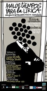 Vuelve en Cuenca el ciclo Malos tiempos para la lírica con José Ignacio Lapido el viernes 26 de noviembre