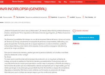 Adecco busca 100 operarios/as para el sector alimentario en Cuenca 8 Adecco busca 100 operariosas para el sector alimentario en Cuenca
