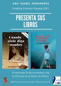 Ana Isabel Fernández, finalista del premio Planeta, presenta sus libros en Huete